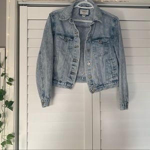 light wash jean jacket